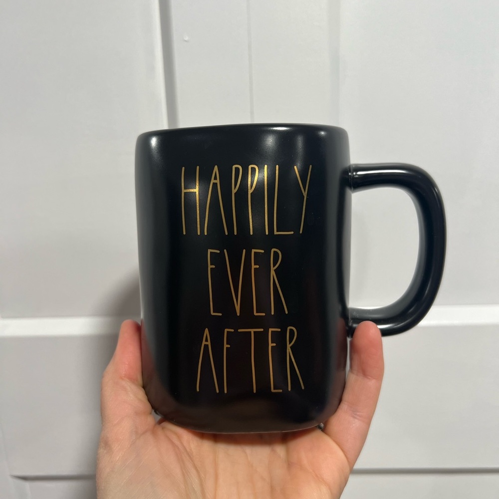 Rae Dunn Happily Ever After and Best Day Ever Mug Set